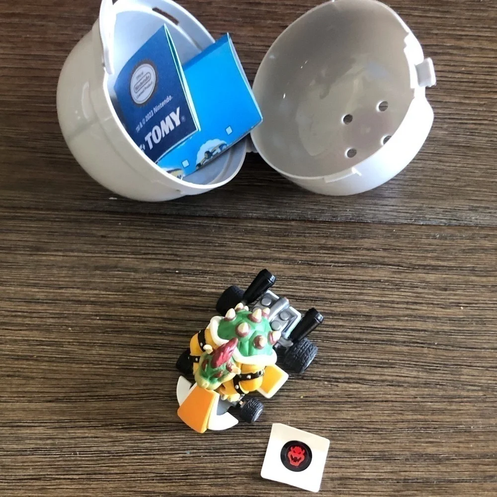 Super Mario Brothers: Bowser metal mini surprise go cart race car